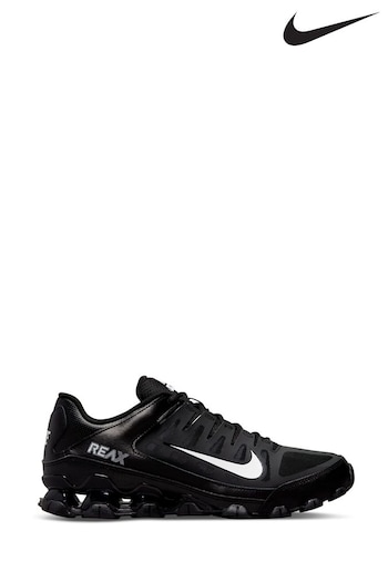 Nike Black/White Reax 8 TR Gym Trainers (B82072) | £80