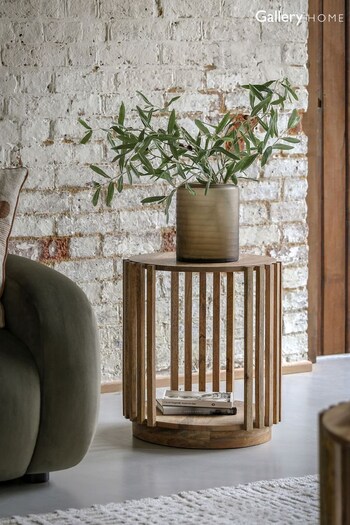 Gallery Home Natural Larriston Side Table (B82125) | £330