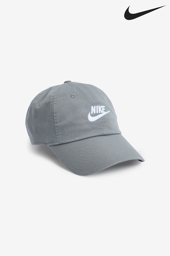Nike Grey Club Unstructured Futura Wash Knitwear Cap (B82138) | £23