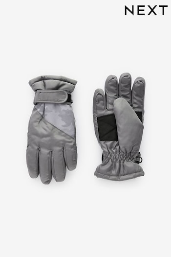 Grey Ski Gloves (3-16yrs) (B82312) | £10 - £13