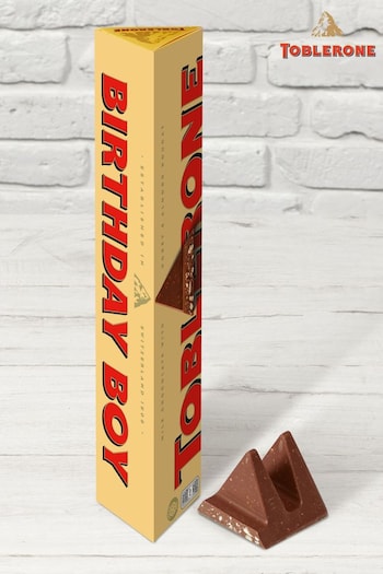 Toblerone Chocolate 360G Birthday Boy Bar (B82319) | £15