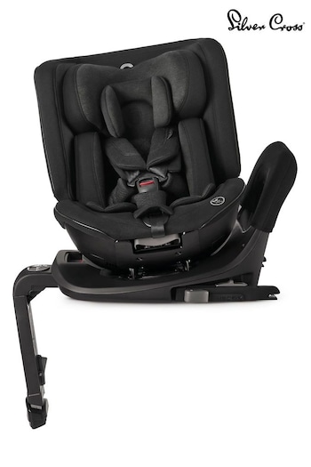 Silver Cross Black Motion All Size 360 Car Seat (B82468) | £325