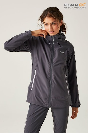 Regatta Grey Okara Waterproof Hiking Jacket (B82496) | £120
