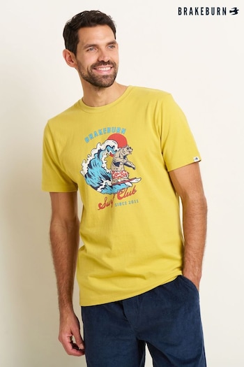 Brakeburn Yellow Bear T-Shirt (B82759) | £29