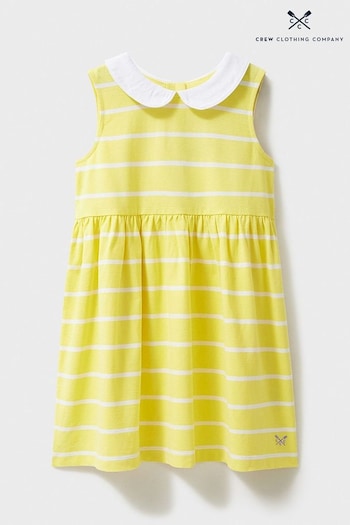 Crew Bleu Clothing Company Multi Yellow Stripe Cotton Sundress (B82842) | £22 - £30
