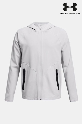 Under Athlete Armour Grey/Black Unstoppable Jacket (B82896) | £50