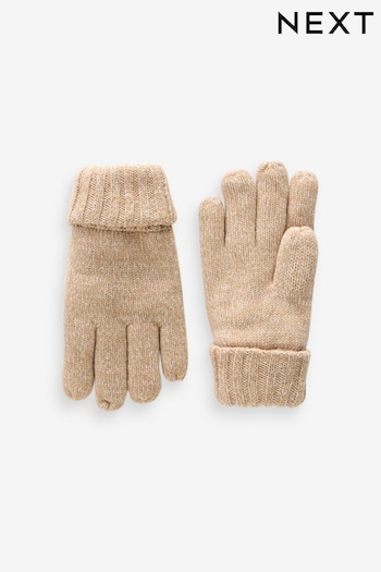 Neutral Thinsulate™ Knitted Gloves (3-16yrs) (B83152) | £8 - £11