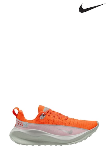 Nike Orange InfinityRN 4 Road Running Trainers (B83198) | £165