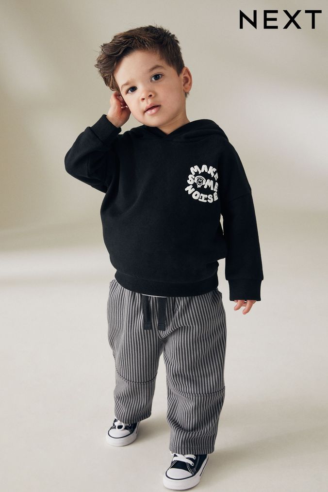 Buy Boys Sweat Top Jogger Sets Stripe Outfits Online Next UK