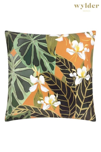 Wylder Tropics Multicolour Kali Leaves Tropical Outdoor Cushion (B83747) | £28