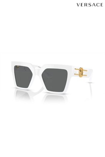 Versace Ve4458 Butterfly White Sunglasses Inflated (B83912) | £307