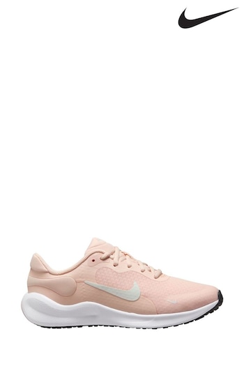 Nike Pale Pink Youth Revolution 7 Trainers (B84093) | £45