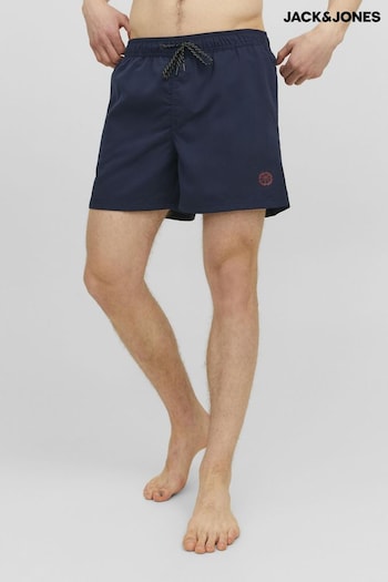 JACK & JONES Blue Swim Shorts KLEIN With Contrast Lining (B84175) | £20