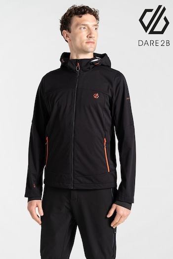 Dare 2b Mountaineer Softshell Waterproof Black Jacket (B84259) | £120