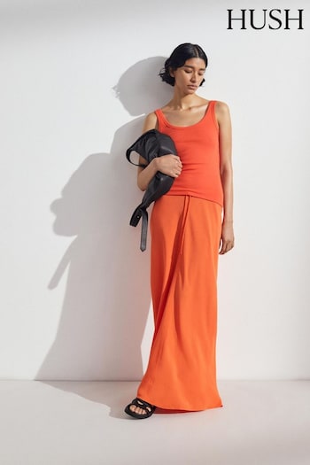 Hush Orange Hanna Maxi Skirt (B84320) | £79