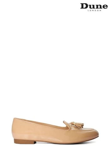 Dune London Pink Gallerie Almond Toe Tassel Loafers (B84616) | £85