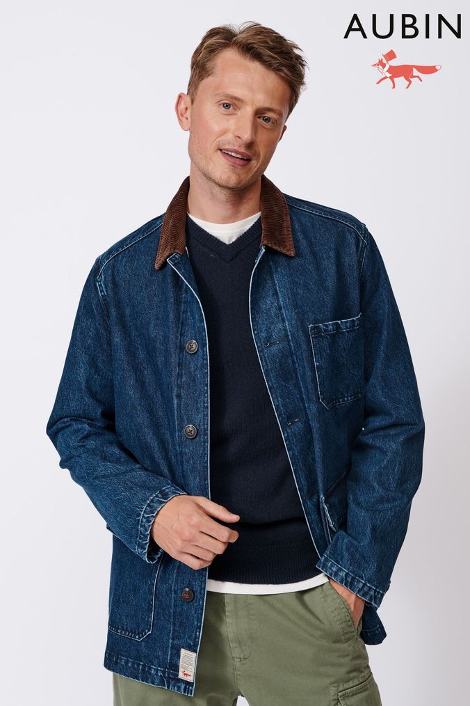 Burton menswear denim jacket sales
