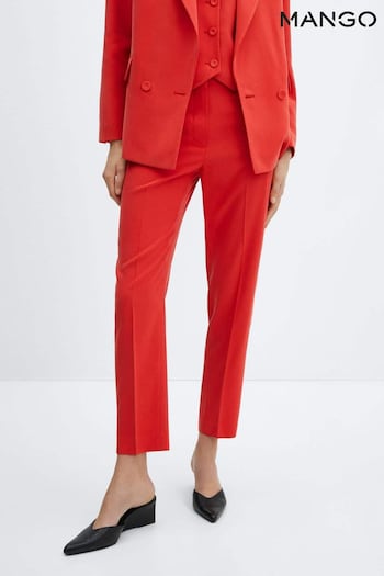 Mango Straight Suit Ny-Lth Trousers (B84741) | £36