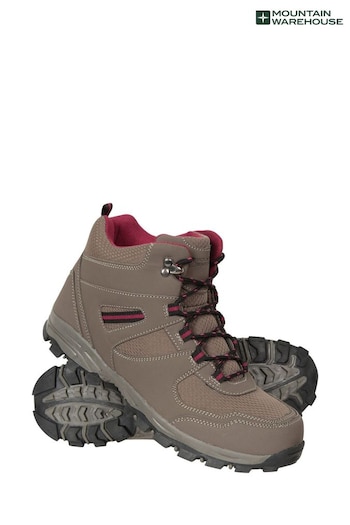 Mountain Warehouse Brown Wide Fit Womens Mcleod Cloud Boots (B84769) | £41