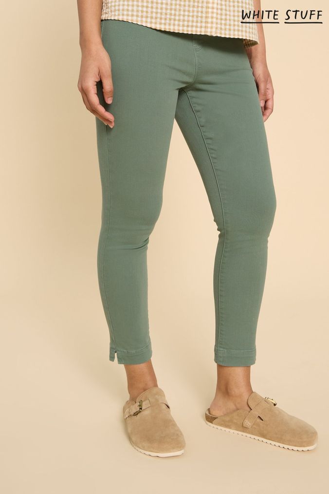 Sage green skinny store jeans