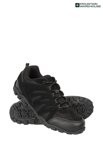 Mountain Warehouse Black Outdoor unisexs Walking brown Shoes (B85051) | £41
