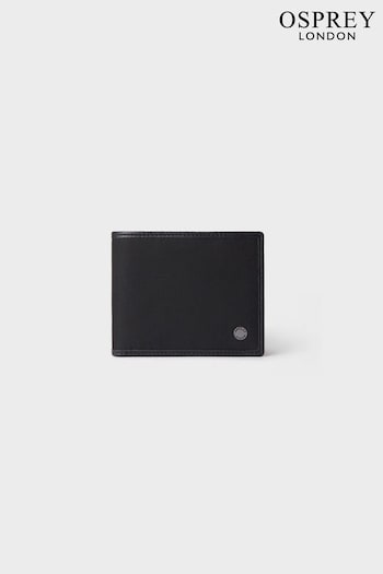 OSPREY LONDON The Business Class Nylon E/W Multi Bi-Fold Black Wallet (B85168) | £75