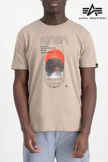 Alpha Industries Animal NASA Orbit T-Shirt (B85382) | £40
