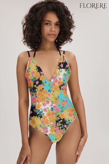 Florere Printed Dual Strap Swimsuit (B85721) | £98