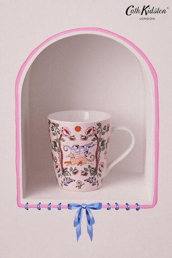 Cath Kidston Pink Stanley Mugs Set of 4 (B85808) | £40