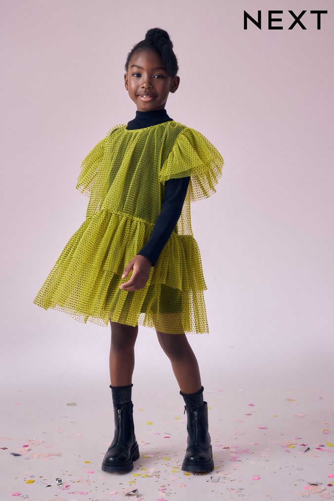 Older Girls Green Dresses Next Official Site