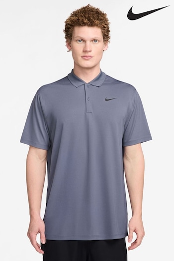 Nike Grey Dri-FIT Victory Golf Polo Shirt (B85949) | £40