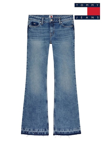 Tommy Bag Jeans Blue Sophie Flare Denim Jeans (B86010) | £110