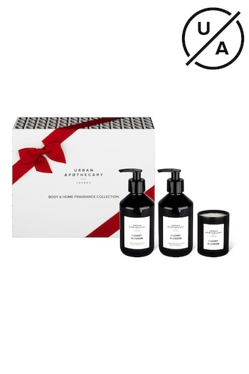 Urban Apothecary Cherry Blossom Body and Home Collection Gift Set (Worth £65) (B86072) | £49