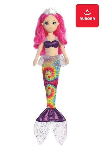 Aurora World Sea Sparkles Tie Dye Melody Plush Toy (B86284) | £23