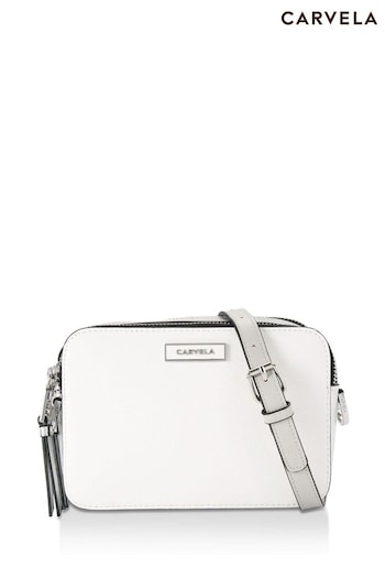 Carvela Rapid Camera White Bag (B86368) | £89