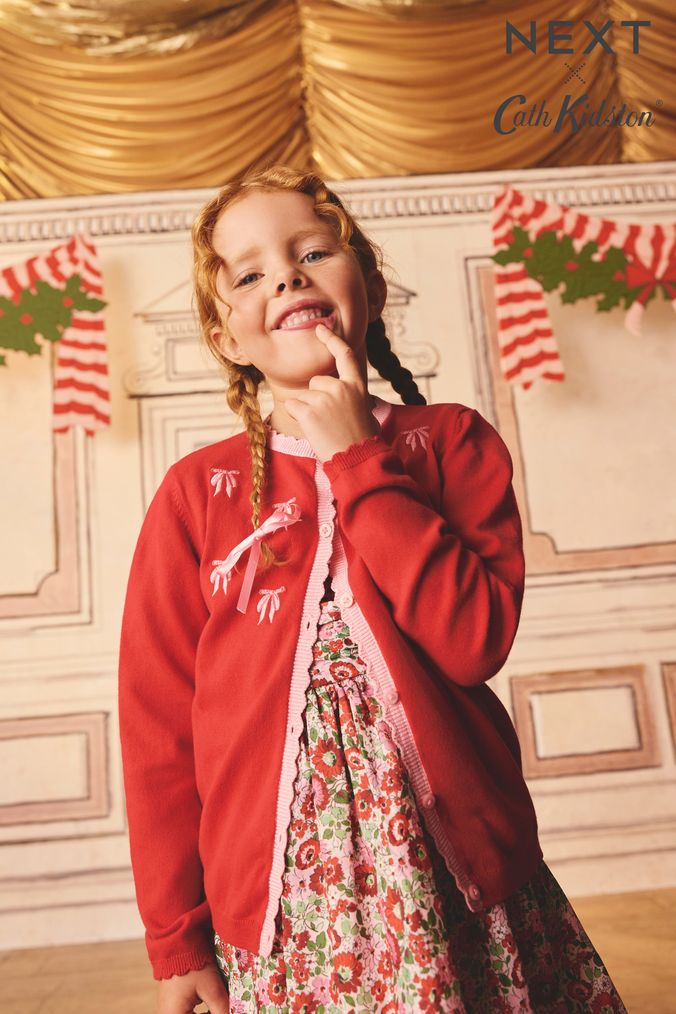 Girls Red Cardigans Red Long Short Cardigans for Girl Next