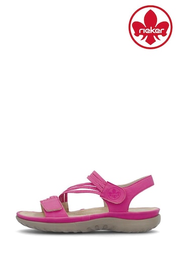 Rieker Womens Bur Fastener ChromeFree Sandals (B86746) | £65