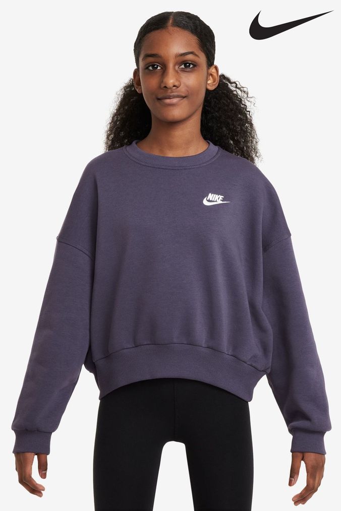 Buy Girls Nike Purple Sweatshirtsandhoodies Online Next UK
