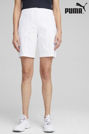 Puma White W Costa 8.5" Womens Golf Shorts (B87238) | £45