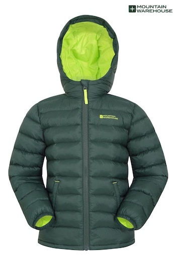 Mountain Warehouse Green Seasons Water Resistant Padded Jacket (B87512) | £40