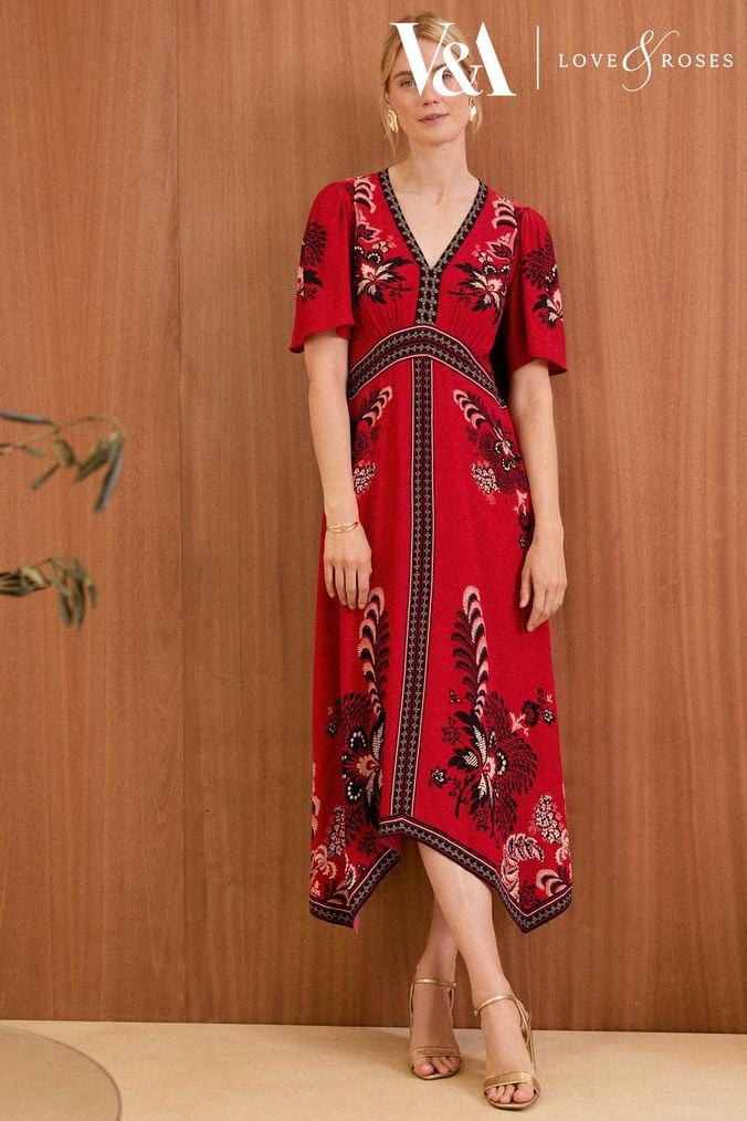 Red dresses next on sale