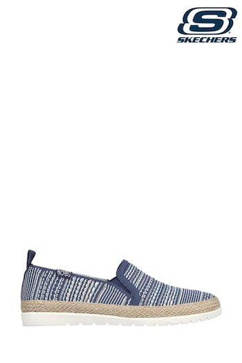 Skechers Blue BOBS Flexpadrille 3.0 - Island Muse Shoes (B88065) | £54