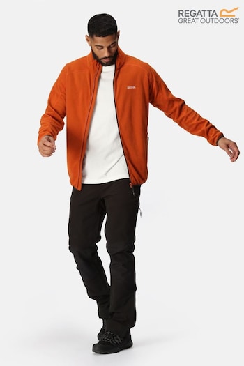 Regatta Orange Hadfield Full Zip Fleece (B88113) | £31