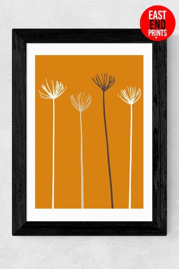 East End Prints Black Allium Framed Art Print (B88245) | £44.95 - £119.95