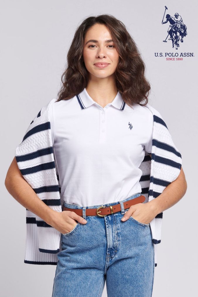 Rs01Shops Buy Women s Polo Shirts Large Stripe Online Textil Polo teamsport