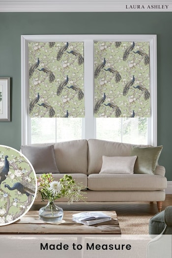 Laura Ashley Hedgerow Green Belvedere Made to Measure Roman Blind (B88756) | £79