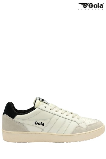Gola White Mens  Eagle Leather Lace-Up Trainers (B88957) | £85