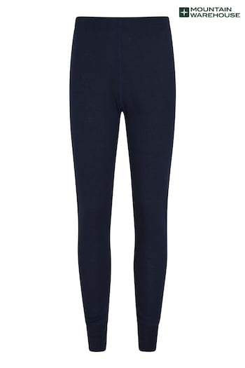 Mountain Warehouse Blue logos Talus Base Layer Trousers (B89098) | £21