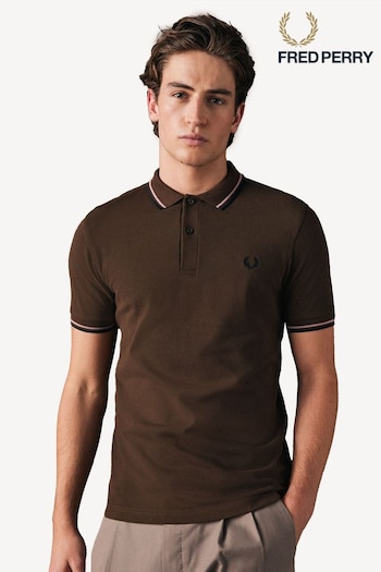 Fred Perry Mens Twin Tipped 100% Cotton Polo Shirt (B89417) | £75