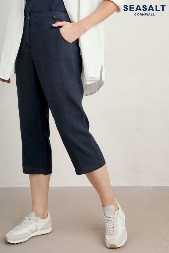 Women s Cropped Trousers Stretch Cropped Trousers Next UK